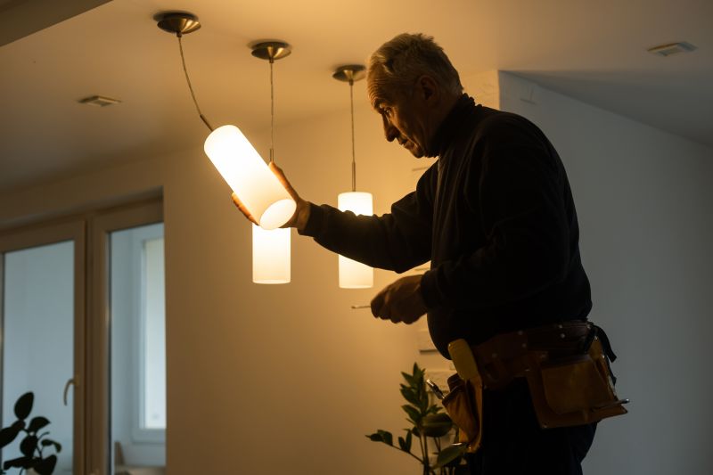 Ceiling Light Wiring in Kansas City, KS