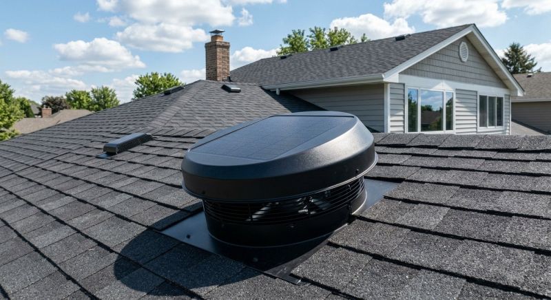 Solar Exhaust Fan Installation in Heber City, UT