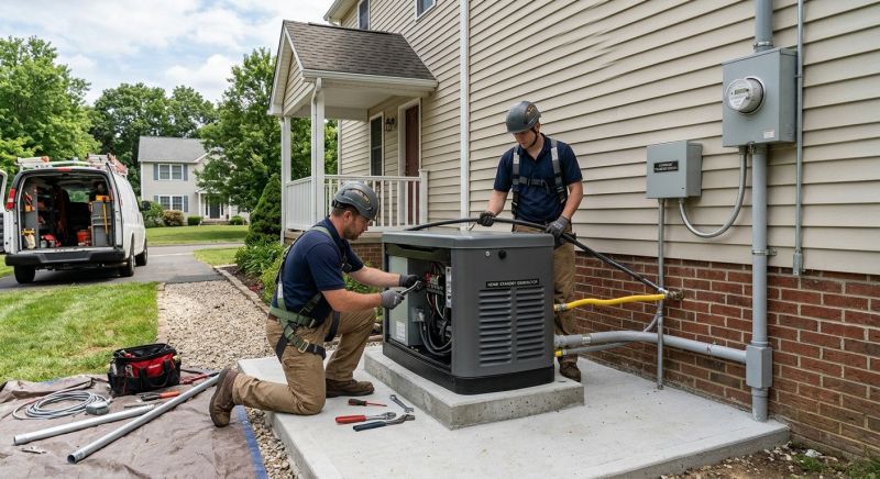 Standby Generator Installation in Alpharetta, GA