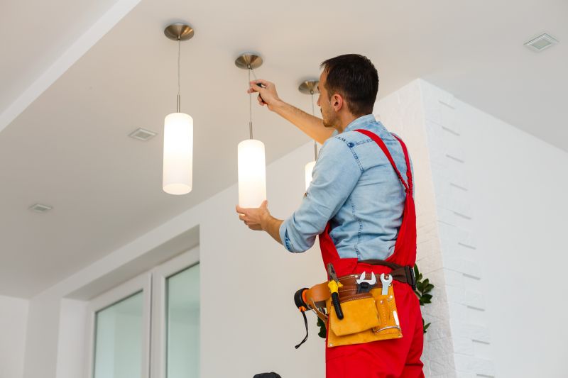 Suspended Light Installation in Kansas City, KS